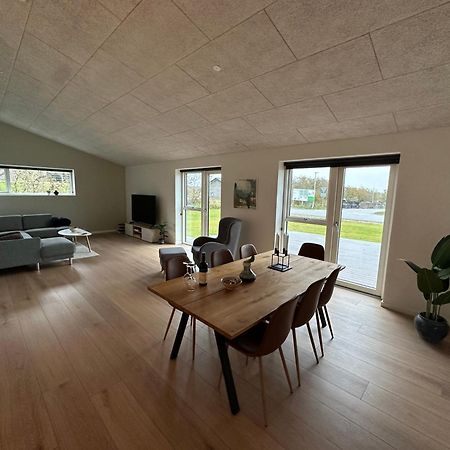 Moderne Nybygget Villa Holstebro Exterior photo