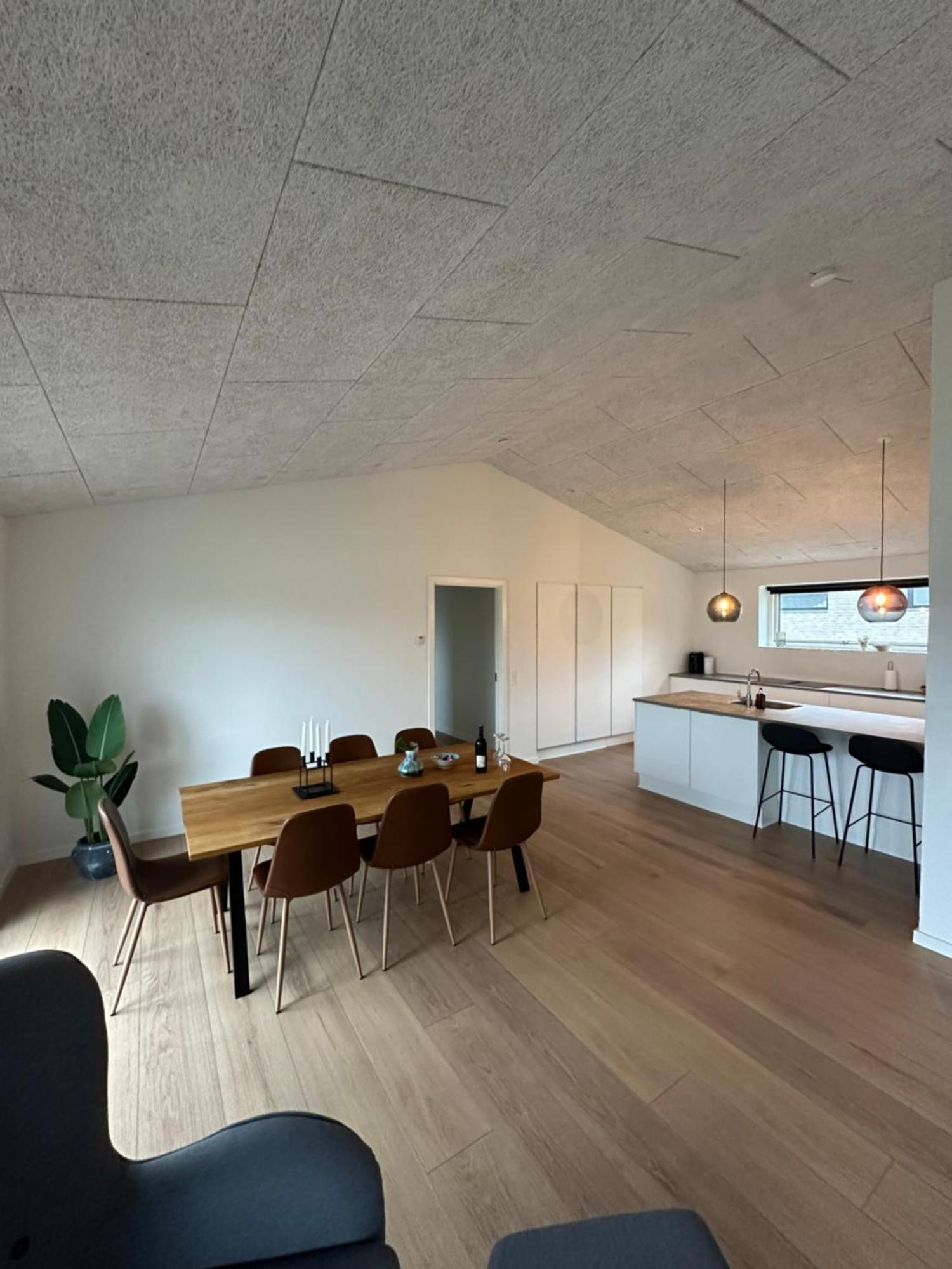 Moderne Nybygget Villa Holstebro Exterior photo